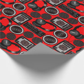 Papier Cadeau Haut-parleurs audio et caisson (Coin)