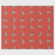 Hauts cinq zèbres en rouge