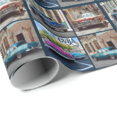 Papier Cadeau Havana CUBA (Coin rond)