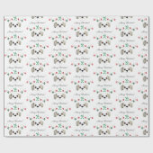 Papier Cadeau Havanais de Noël (Plat)