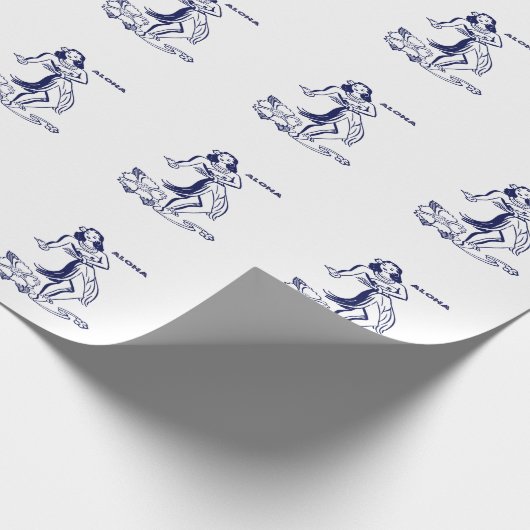 Papier Cadeau Hawaii Aloha (Coin)