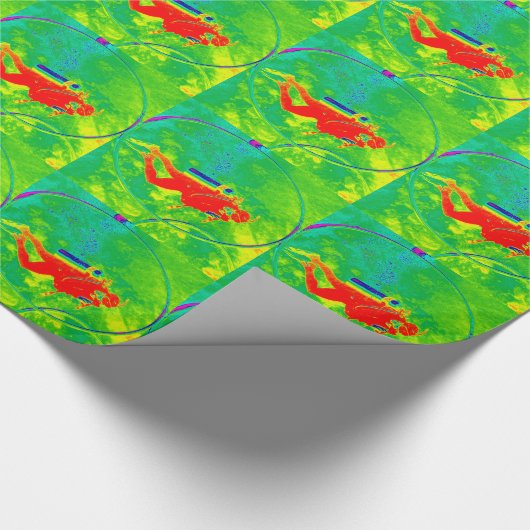 Papier Cadeau Hawaii Scuba Diver (Coin)