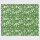 Papier Cadeau Hawaiian Modern Ki - Ti leaf (Plat)