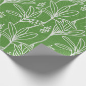 Papier Cadeau Hawaiian Modern Ki - Ti leaf (Coin)