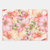 Papier cadeau "Hawaiian Summer Florals" (Devant 2)