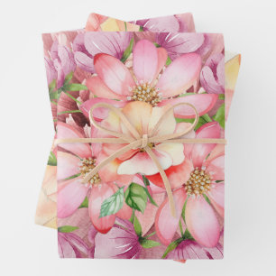 Papier cadeau "Hawaiian Summer Florals"