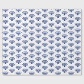 Papier Cadeau Hawks du Hilbert College (Plat)