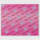 Papier Cadeau heart (Plat)