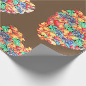 Papier Cadeau Heart Collage Art Wrapping Papier, Valentine (Coin)