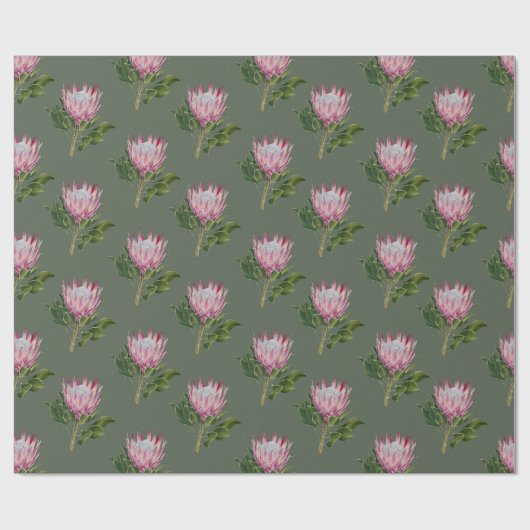 Papier Cadeau Heart of Gondwana, forest gr Wrapping Paper Design (Plat)