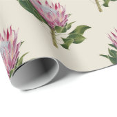Papier Cadeau Heart of Gondwana, sandstone Wrapping Paper Design (Coin rond)