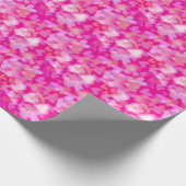 Papier Cadeau Hearts Bokeh Pattern Pink (Coin)