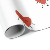 Papier Cadeau Hearts Charachter (Coin rond)