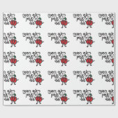 Papier Cadeau Hébreu MY PREMIER ROSH HASHANAH design avec applic (Plat)