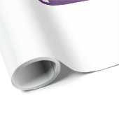 Papier Cadeau Hébreu Torah Verse Aimez votre collègue LGBTQ Rain (Coin rond)