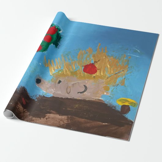 Papier Cadeau Hedgehog (Déroulé)