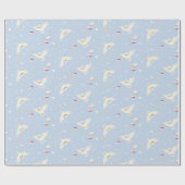 Papier Cadeau Hedwig Owl Post Letters and Books Pattern (Plat)