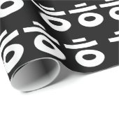 Papier Cadeau HEHEHEHE ㅎ ㅎ ㅎ Coréen Slang (Coin rond)