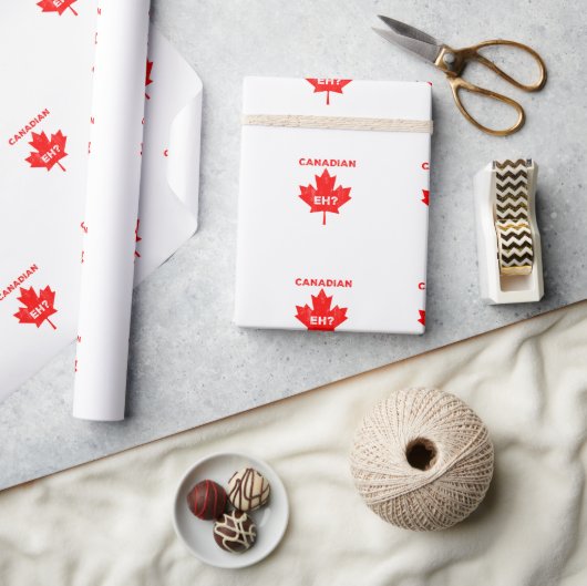 Papier Cadeau Hein canadien ? Feuille d'érable (Artisanat)