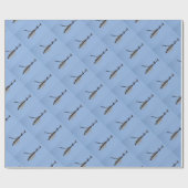 Papier Cadeau Hélicoptère (Plat)