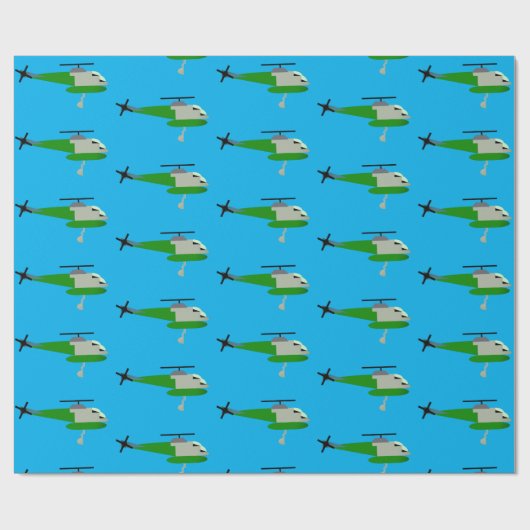 Papier Cadeau Helitack (Plat)