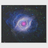 Papier Cadeau Helix Nebula NASA Astronomie spatiale violette (Plat)