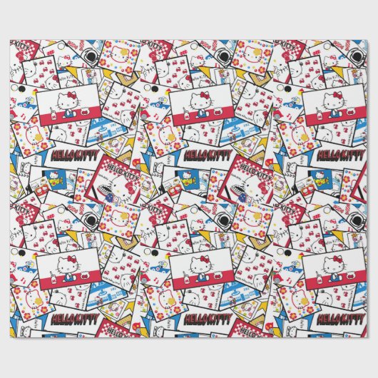 Papier cadeau Hello Kitty (Plat)