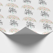 Papier Cadeau Hello Spring (Coin)