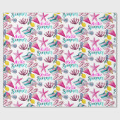 Papier Cadeau Hello Summer (Plat)