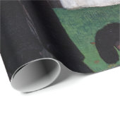 Papier Cadeau Henri Rousseau - La fête de mariage (Coin rond)