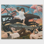 Papier Cadeau Henri Rousseau - La guerre (Plat)