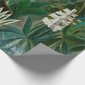 Papier Cadeau Henri Rousseau - La jungle équatoriale (Coin)