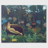 Papier Cadeau Henri Rousseau - Le Rêve / Le Reve (Plat)