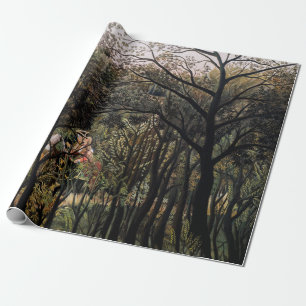 Papier Cadeau Henri Rousseau - Rendez-vous dans la forêt