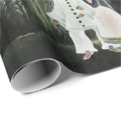 Papier Cadeau Henri Rousseau - Soirée Carnaval (Coin rond)