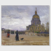 Papier Cadeau Henry Ossawa Tanner Les Invalides, Paris (Plat)