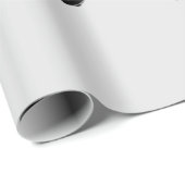 Papier Cadeau Hens~Silhouette (Coin rond)