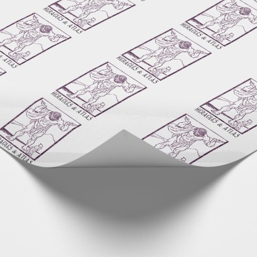Papier Cadeau Heracles et atlas (Coin)