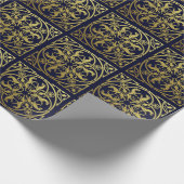 Papier Cadeau Herald de la Renaissance médiévale Lion Leopard Me (Coin)