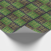 Papier Cadeau Herald de la Renaissance médiévale Lion Leopard Me (Coin)