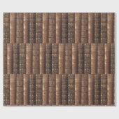 Papier Cadeau Heraldic Beautiful Book Spines (Dumas)  (Plat)