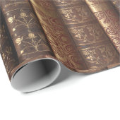 Papier Cadeau Heraldic Beautiful Book Spines (Dumas)  (Coin rond)