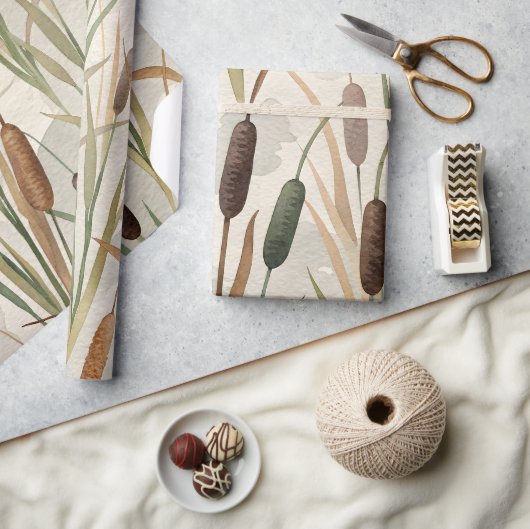 Papier Cadeau Herbe de la forêt (Artisanat)