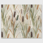 Papier Cadeau Herbe de la forêt (Plat)