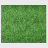 Papier Cadeau Herbe verte (Plat)