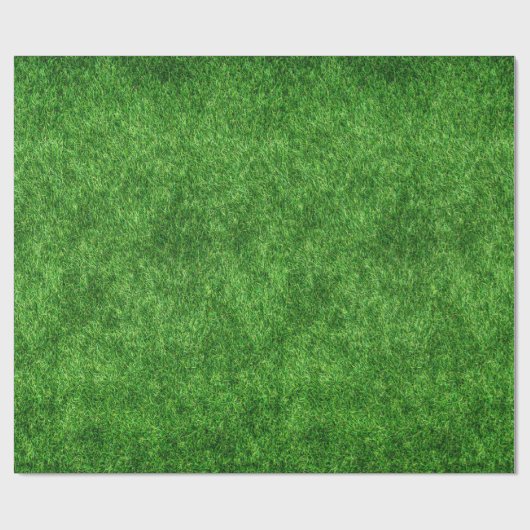 Papier Cadeau Herbe verte (Plat)