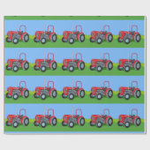 Papier Cadeau Herbert le Tracteur (Plat)