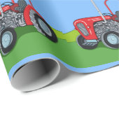 Papier Cadeau Herbert le Tracteur (Coin rond)