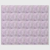 Papier Cadeau Herbes/tiges de corail (Plat)