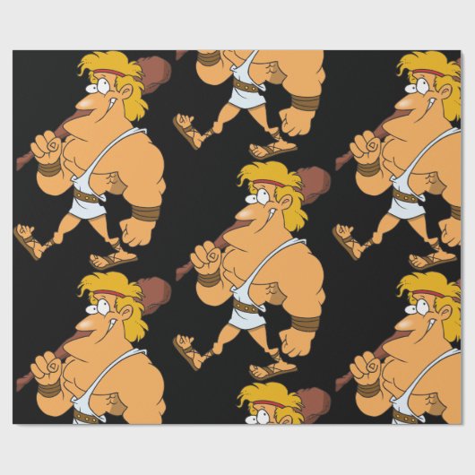 Papier Cadeau Hercule (Plat)